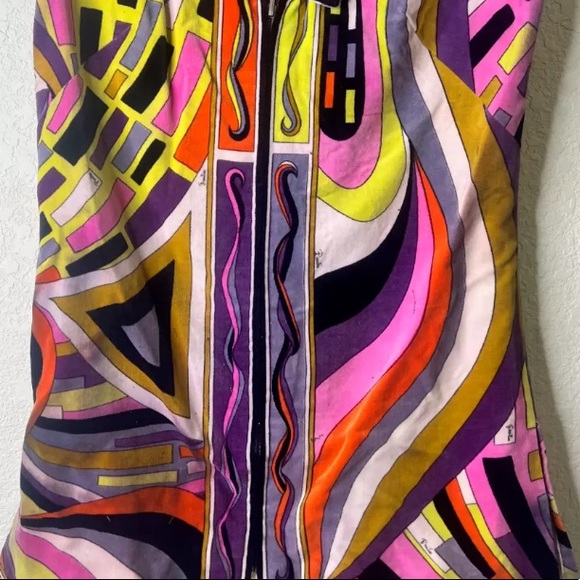 Emilio Pucci Jackets & Blazers - 🔥 👗 1960’s RARE Emilio Pucci Top or mini dress Dress Size 10